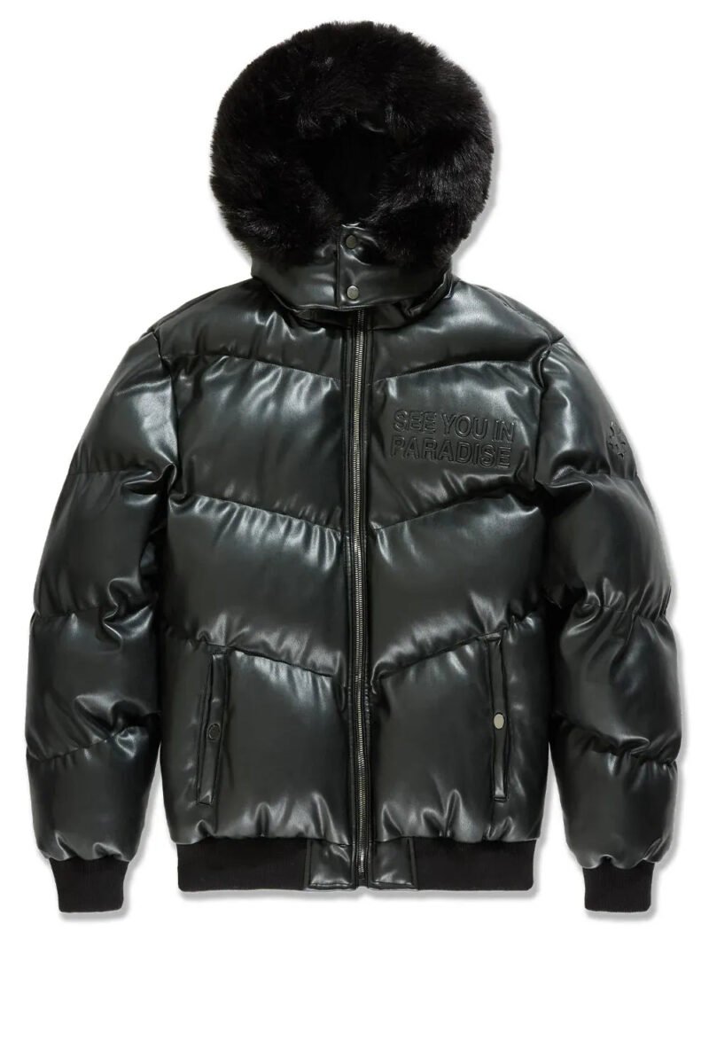 Kid's SYIP Pu Puffer With Emboss Jacket - Image 3