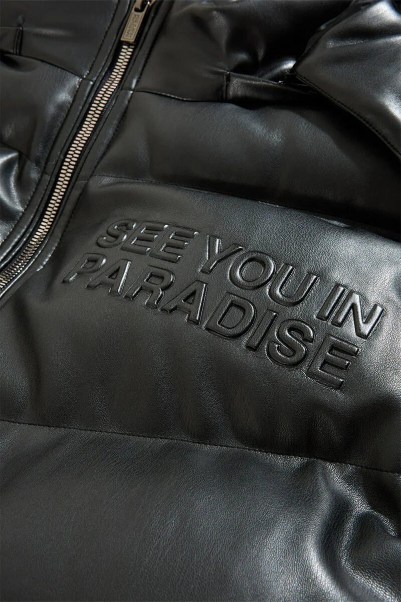 Kid's SYIP Pu Puffer With Emboss Jacket - Image 6
