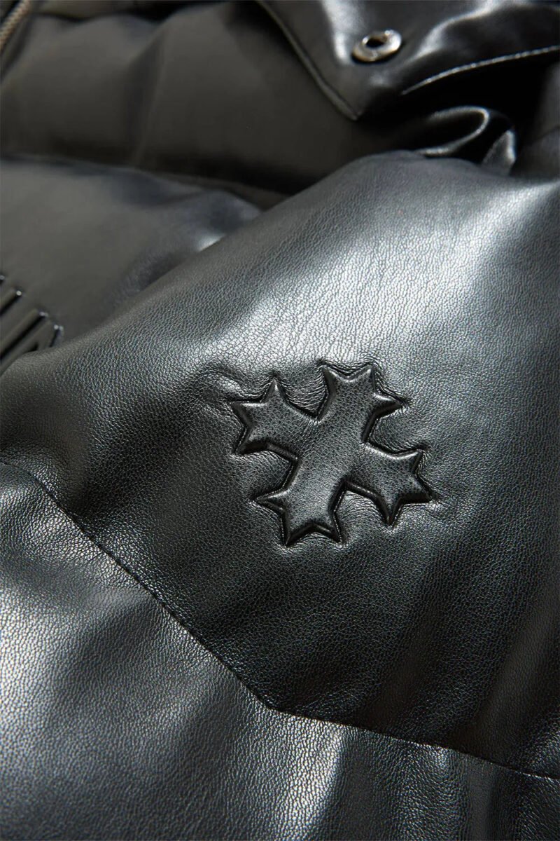 Kid's SYIP Pu Puffer With Emboss Jacket - Image 7
