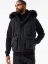 Men's Yukon Fur Lined Puffer Vest