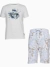 Men's Tom Chris Graphic T-Shirt and Shorts Outfit