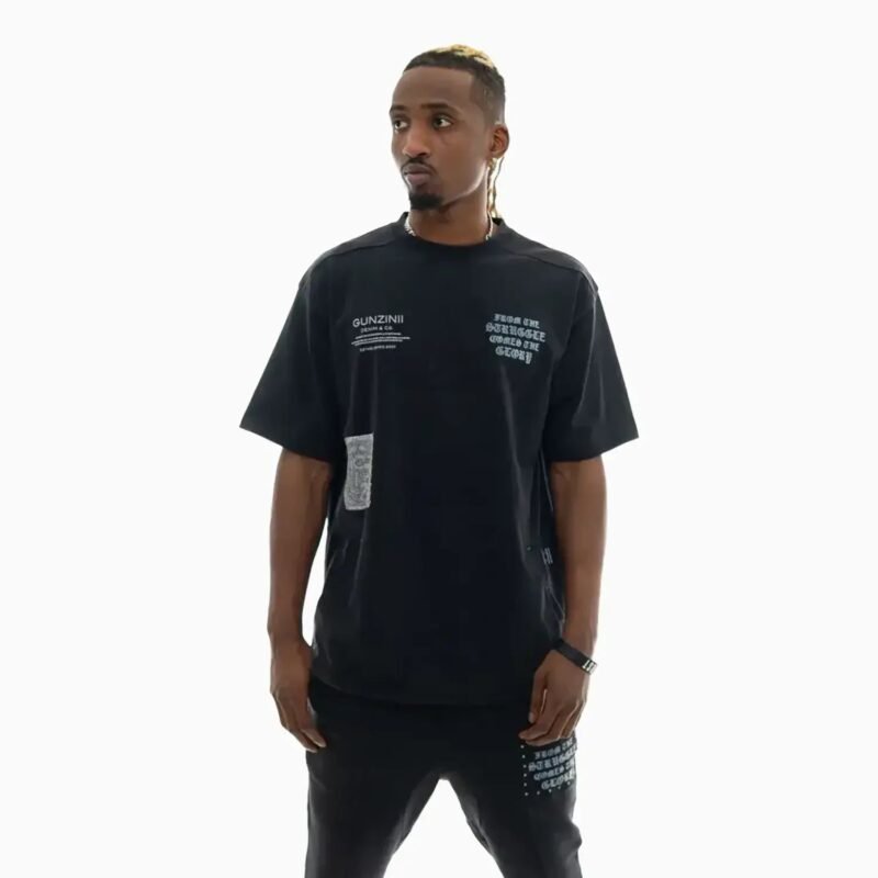 Men's Savage Culture Graphic Co-ord Set – Black Edition - Image 4