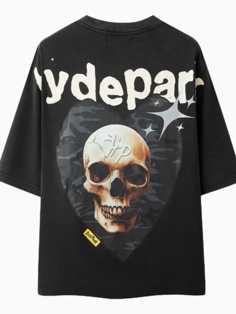 Men's Power Skull Camo Heart T-Shirt