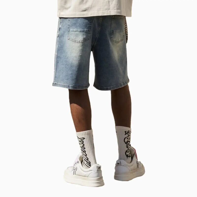 Men's Studded Park Velocity Denim Short - Image 4