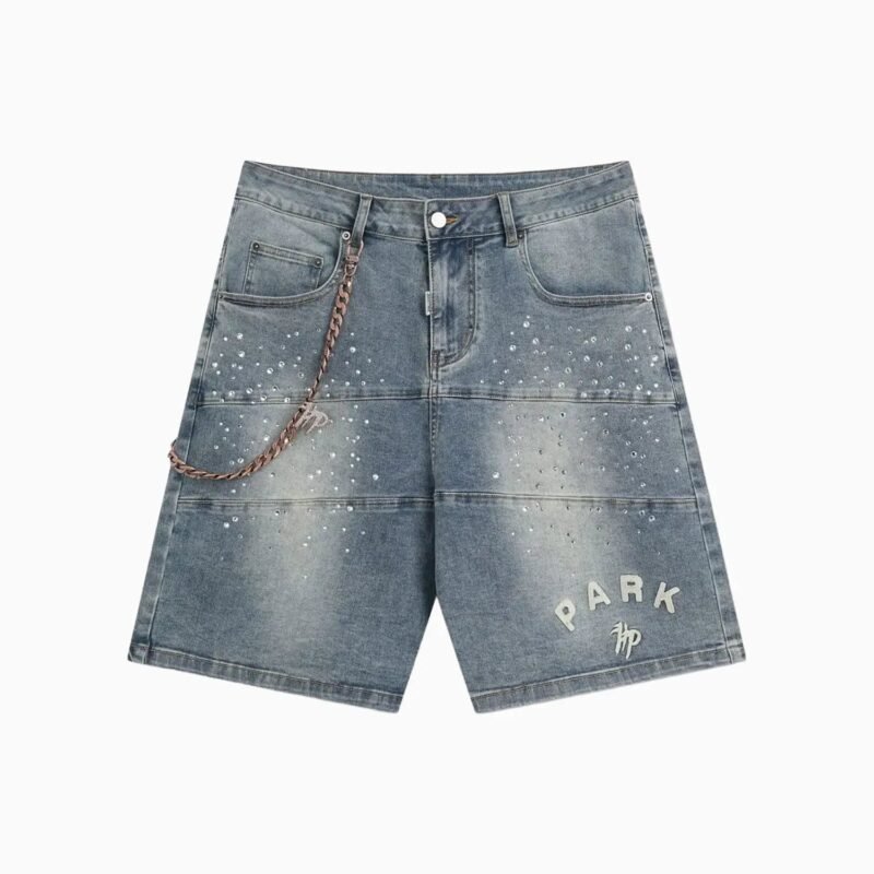 Men's Studded Park Velocity Denim Short
