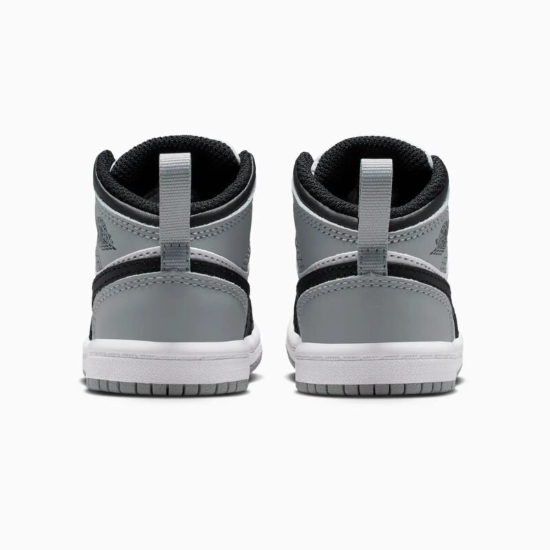 Kid's Air Jordan 1 Mid "Barons" Toddlers - Image 6