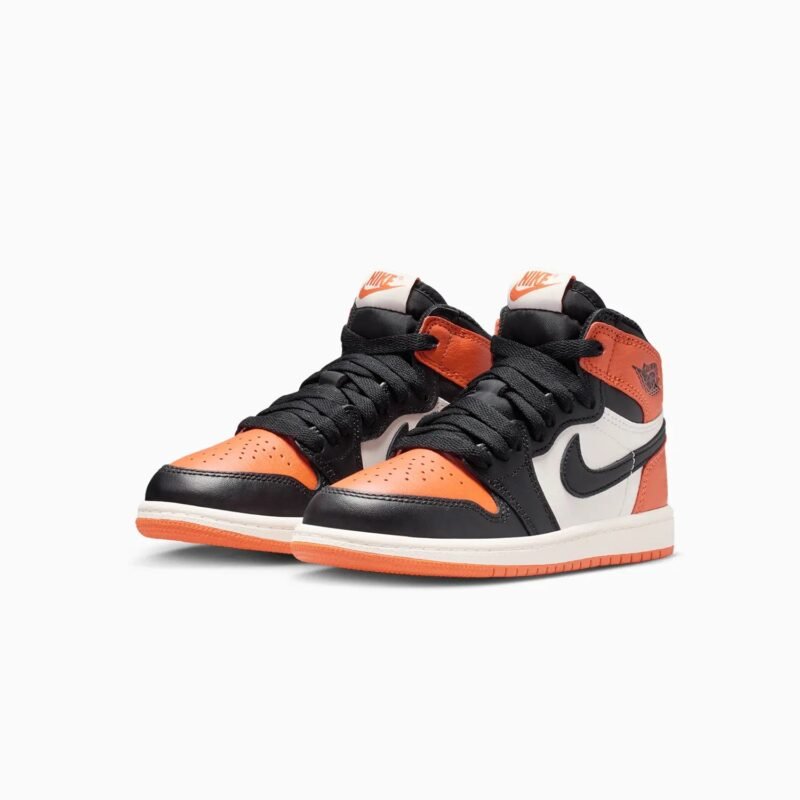 Kid's Air Jordan 1 Retro High OG "Shattered Backboard" Pre School - Image 2
