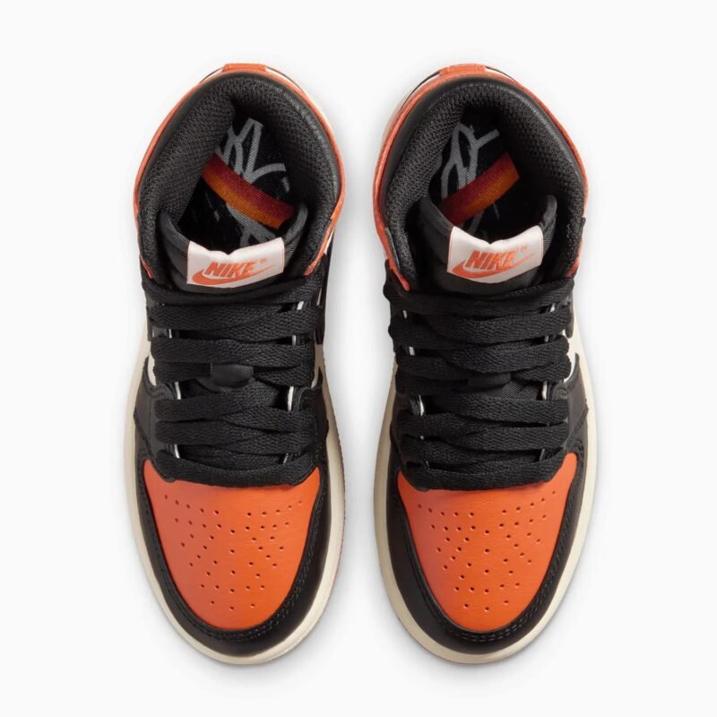 Kid's Air Jordan 1 Retro High OG "Shattered Backboard" Pre School - Image 6