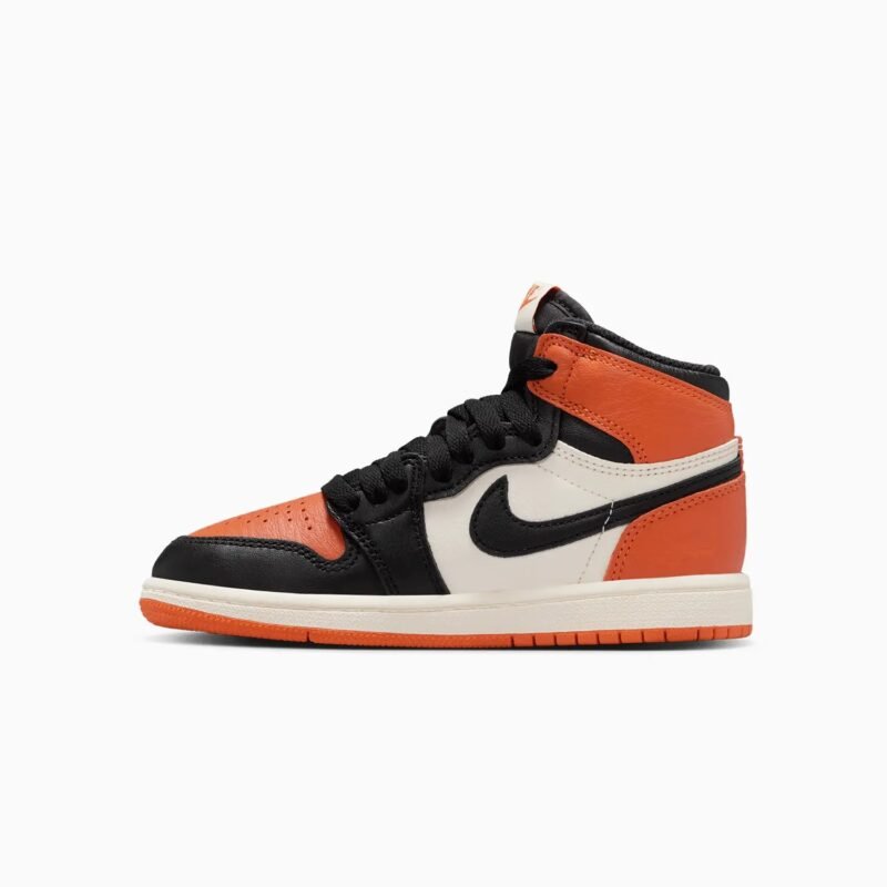 Kid's Air Jordan 1 Retro High OG "Shattered Backboard" Pre School - Image 4