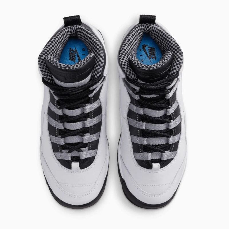 Kid's Air Jordan 10 Retro "Steel" Grade School - Image 5