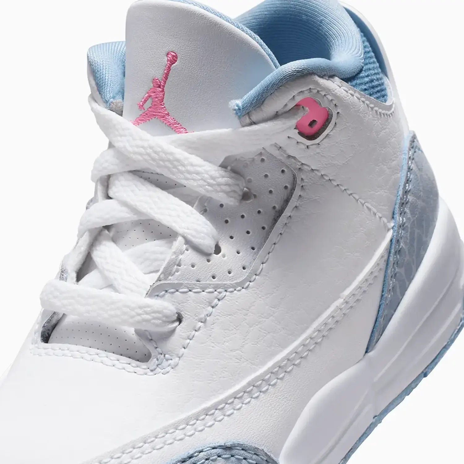 Kid's Air Jordan 3 Retro "White Cobalt Bliss" Toddlers - Image 7