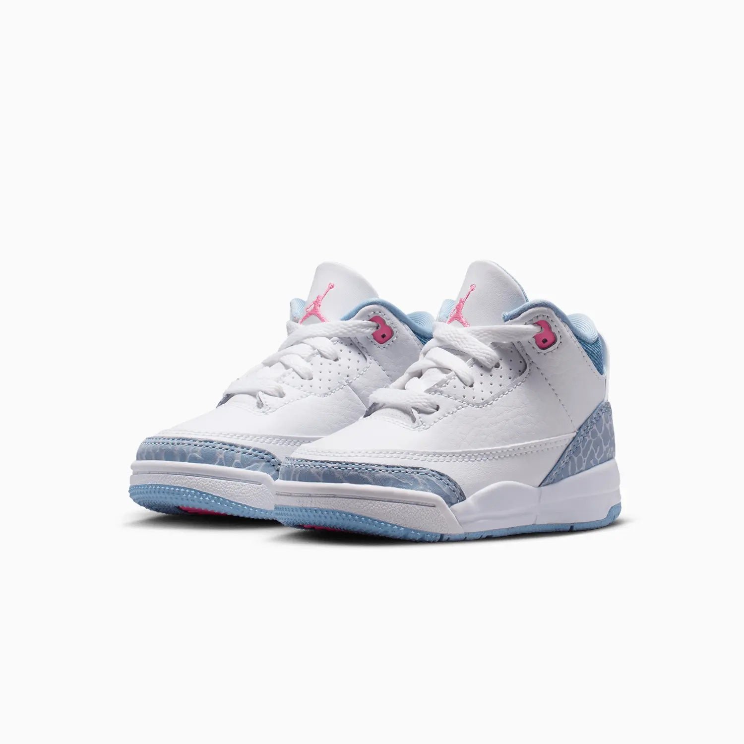 Kid's Air Jordan 3 Retro "White Cobalt Bliss" Toddlers - Image 2