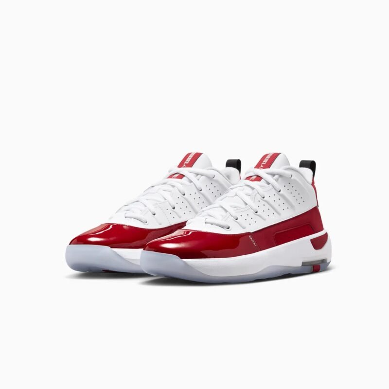 Men's Jordan Max Aura 7 "White Gym Red" - Image 2