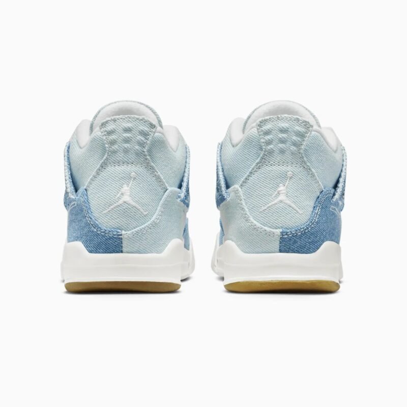 Kid's Jordan 4 Retro Tex "Denim" Toddlers - Image 6