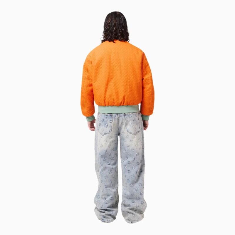Men's Embossed Logo Denim Pant - Image 5
