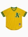 Authentic Rickey Henderson Athletics MLB 1984 Jersey