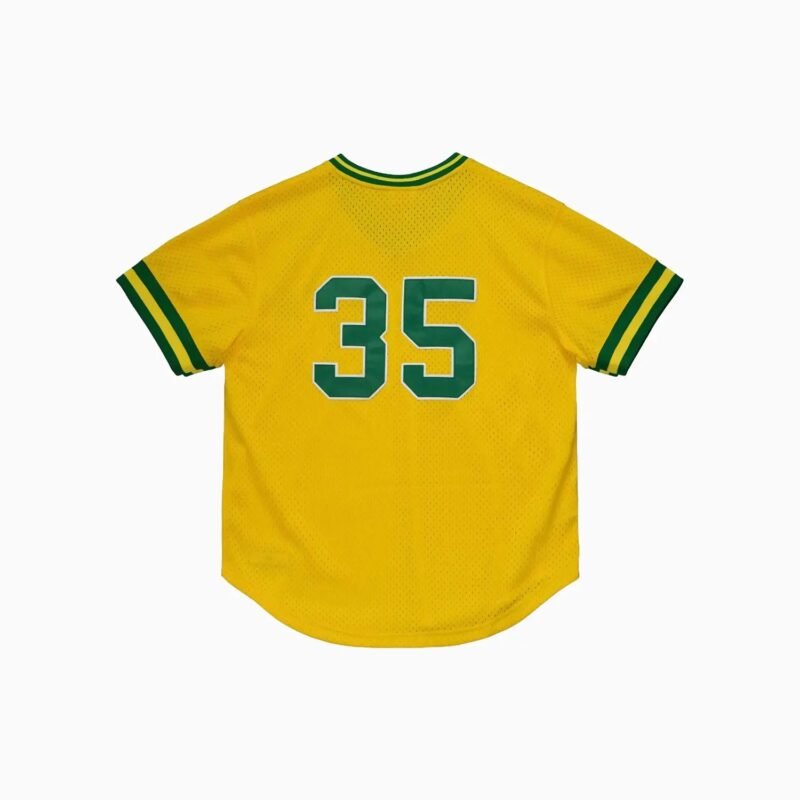 Authentic Rickey Henderson Athletics MLB 1984 Jersey - Image 2