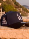 NEW ERA 9FORTY A-FRAME LOS ANGELES DODGERS FIRST LOS ANGELES WORLD SERIES TWO TONE / KHAKI UV SNAPBACK
