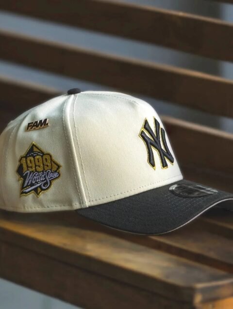 NEW ERA 9FORTY A-FRAME NEW YORK YANKEES WORLD SERIES 1999 TWO TONE / GREY UV SNAPBACK