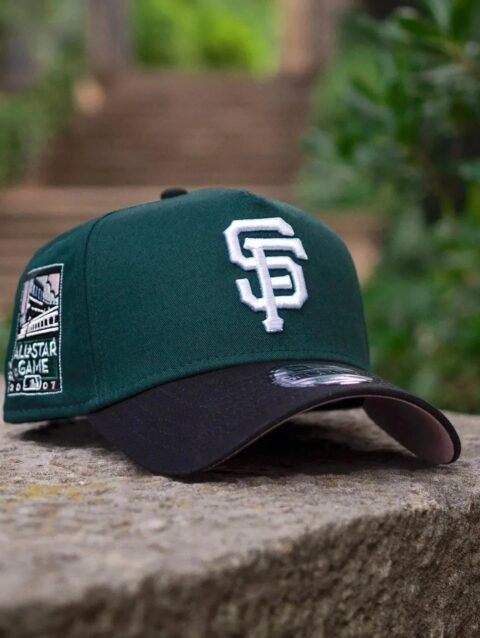 NEW ERA 9FORTY A-FRAME SAN FRANCISCO GIANTS ALL STAR GAME 2007 TWO TONE / PINK UV SNAPBACK