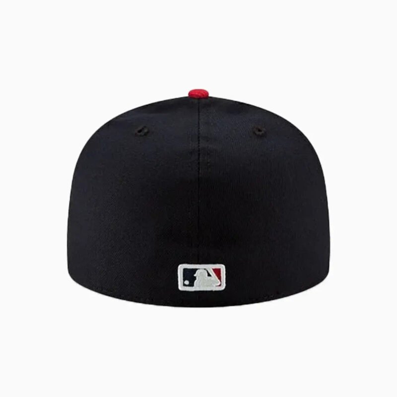 Atlanta Braves MLB Authentic Collection Home 59FIFTY Fitted Hat - Image 2