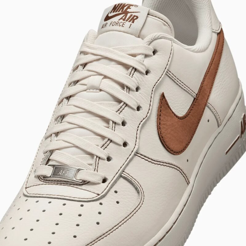 Men's Air Force 1 07 LV8 "Ivory Saddle Brown" - Image 7