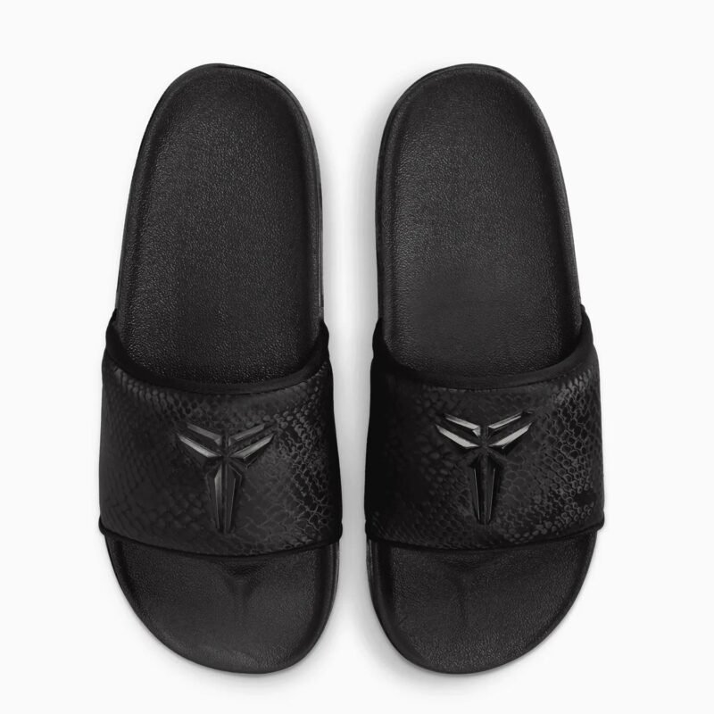 Men's Kobe Offcourt Slide "Triple Black" - Image 2