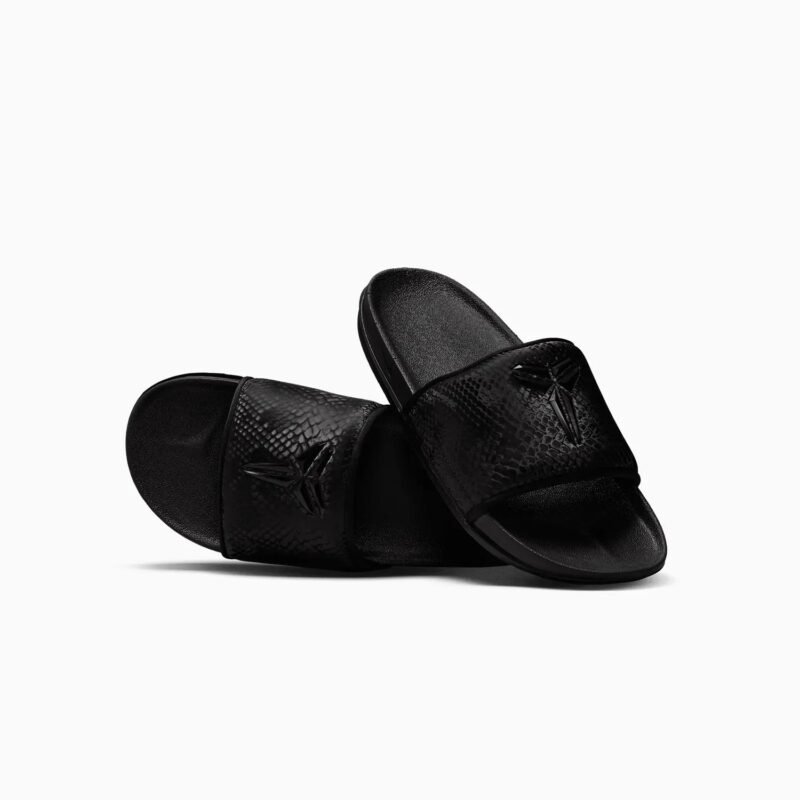 Men's Kobe Offcourt Slide "Triple Black" - Image 3