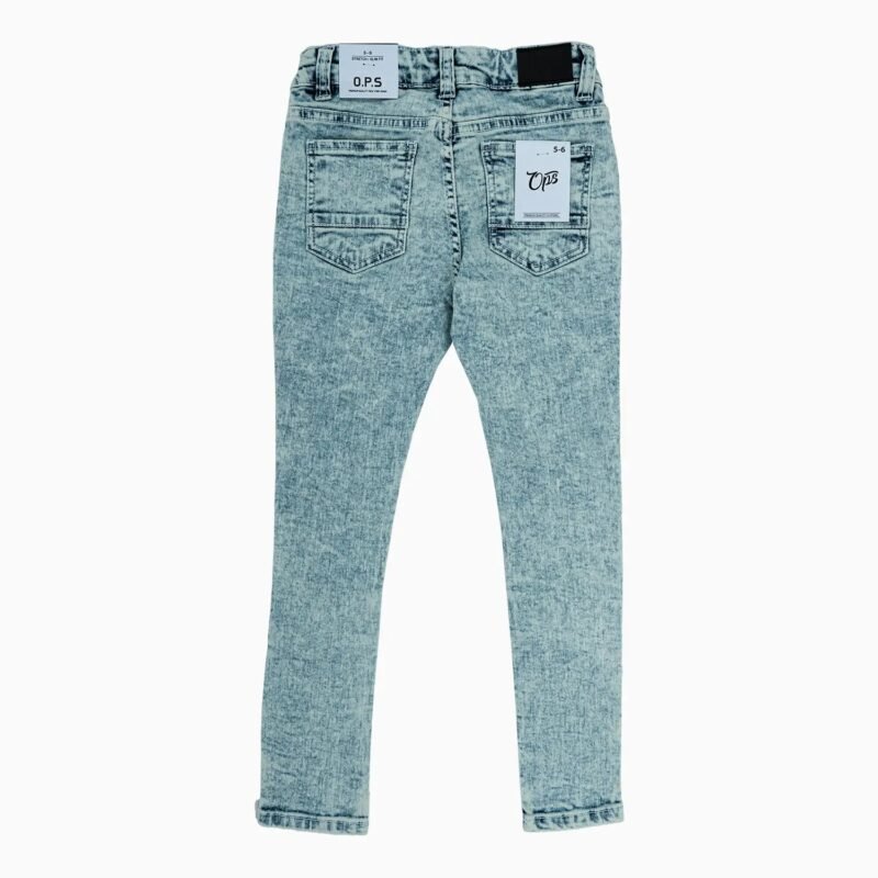 Kid's Stacked Denim Pant - Image 2