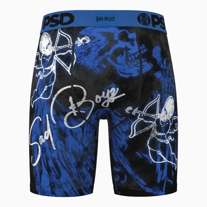 Men's Sad Boyz - El Azul Angel Boxer - Image 2