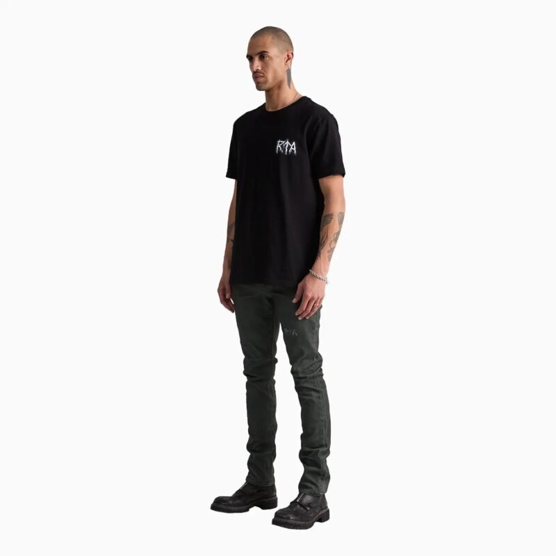 Men's Bryant Dusty Olive Triple Cross Denim Pant - Image 3