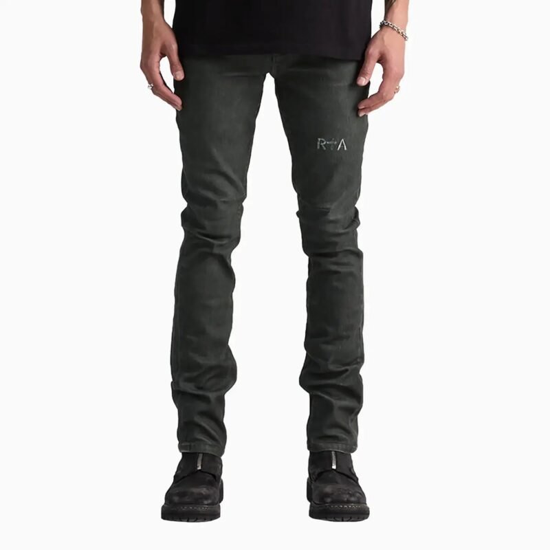Men's Bryant Dusty Olive Triple Cross Denim Pant