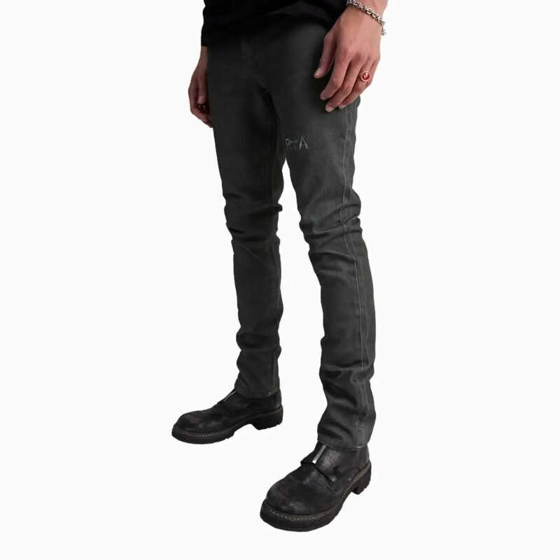 Men's Bryant Dusty Olive Triple Cross Denim Pant - Image 2