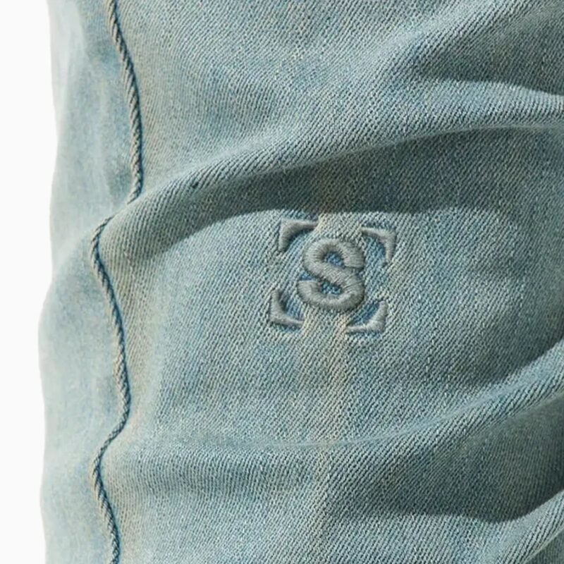 Men's Seafoam Skinny Jeans Pant - Image 3
