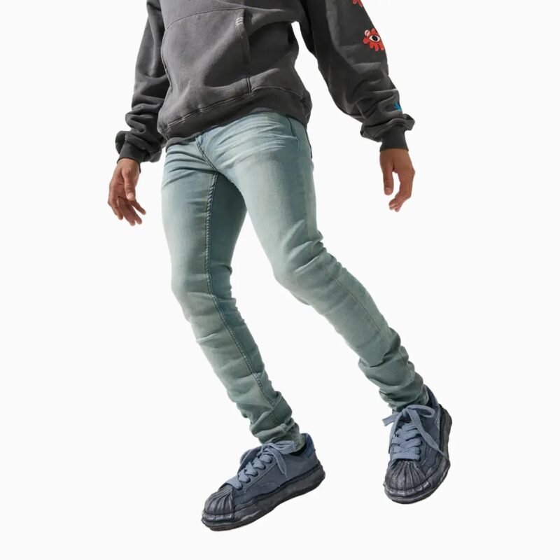 Men's Seafoam Skinny Jeans Pant - Image 4