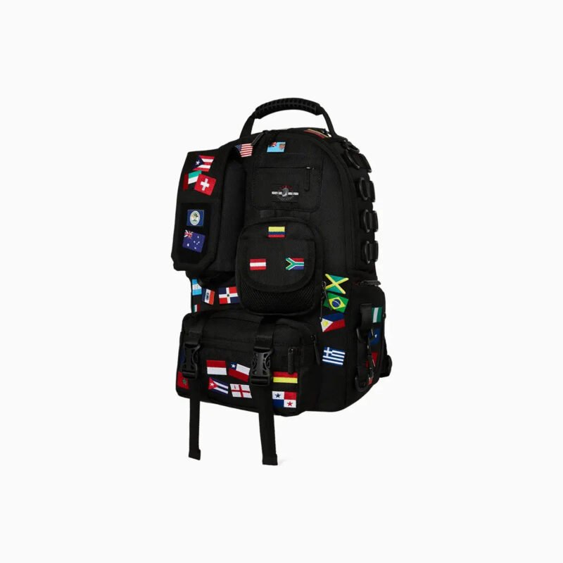 James First Class Global Flags Special Ops Cargo Backpack - Image 5