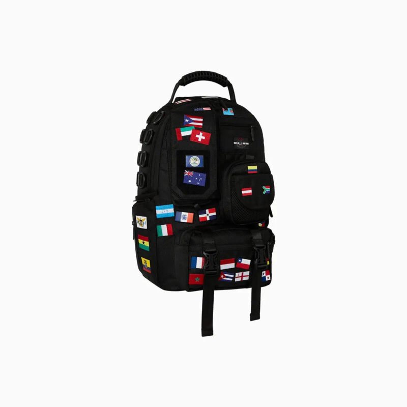 James First Class Global Flags Special Ops Cargo Backpack - Image 6