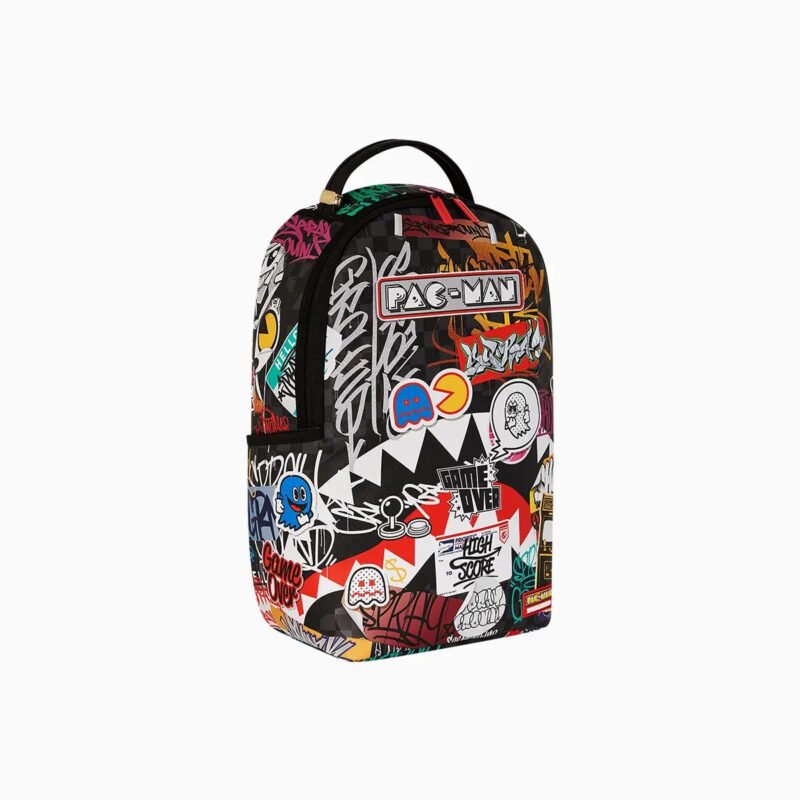 Pacman Leveled Up Art Backpack - Image 3