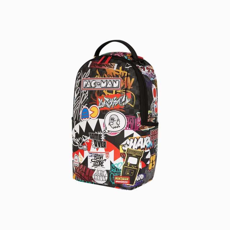 Pacman Leveled Up Art Backpack - Image 5