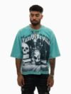 Men's Stand Proud Gothic Skull Graphic T-Shirt
