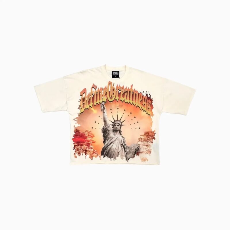 Men's Stand Proud Gothic Street Graphic T-Shirt - Image 4