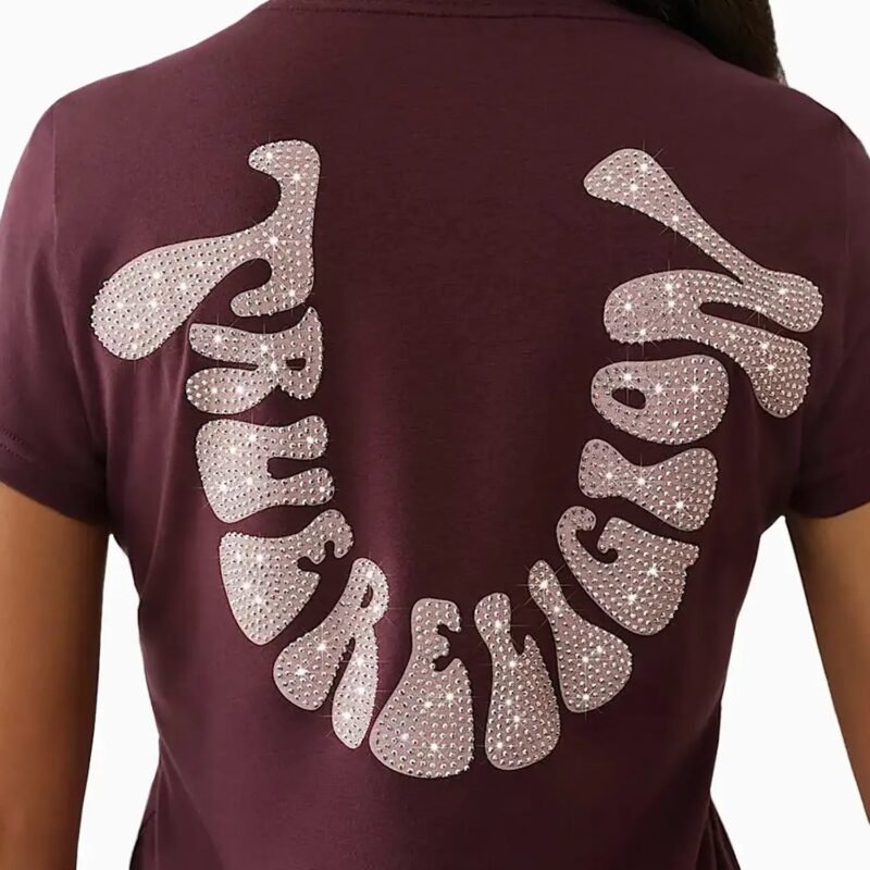 Women's Crystal Horseshoe T-Shirt - Image 3