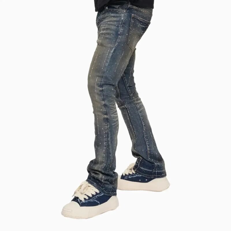 Men's HEATH Stacked Denim Skinny Pant - Image 3