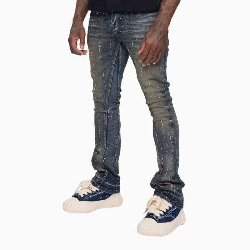 Men's HEATH Stacked Denim Skinny Pant - Image 4