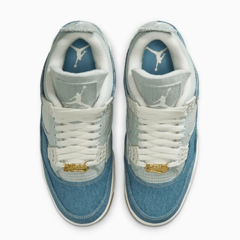 Women's Air Jordan 4 Retro Tex "Denim" - Image 5